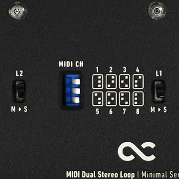 ONE CONTROL midi 2loopスイッチャー One ControlからMIDIで操作できるデュアルステレオループ